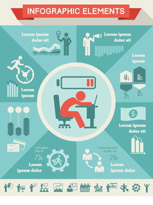 工作场景与电池信息图表 商务金融与信息咨询服务的整合解析